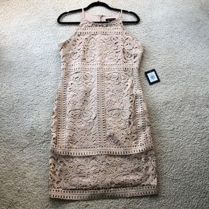 Marina lined midi dress